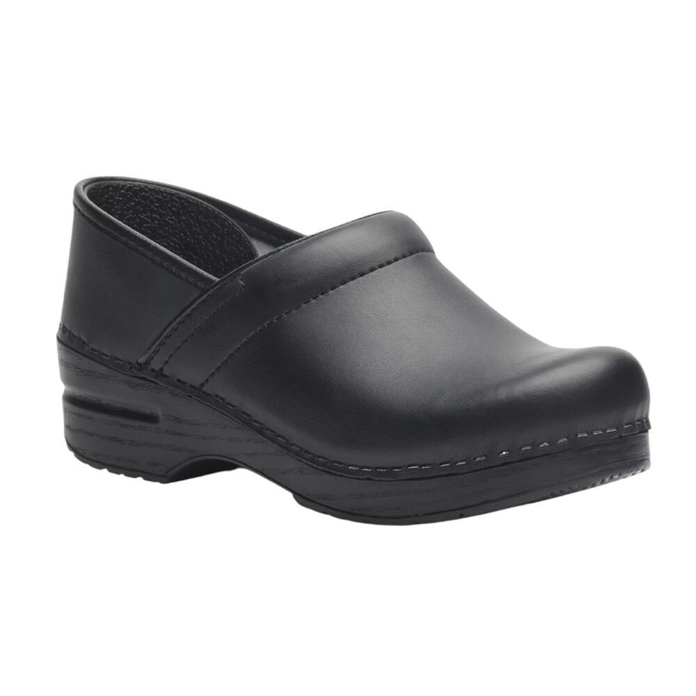 Dansko Women’s Black Professional Clogs Size 39 Wide